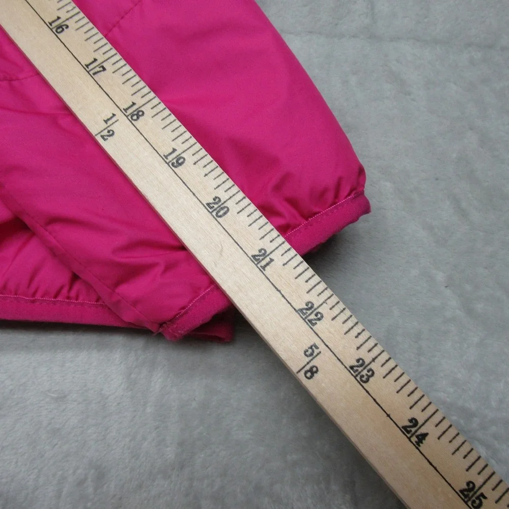 North Face Jacket Teen Girls XL 14/16‎ Pink Mossbud Reversible Insulated Puffer